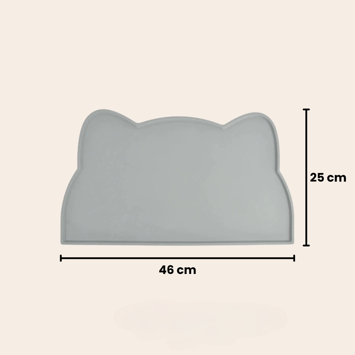 Pootjespret™ Katten Placemat - Anti-Slip & Waterafstotend voor Voer- en Drinkbak