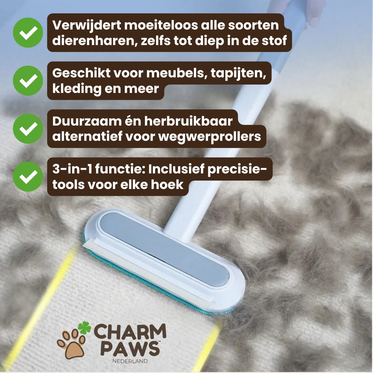 Pootjespret™ Herbruikbare Haarbestrijdings Bundel