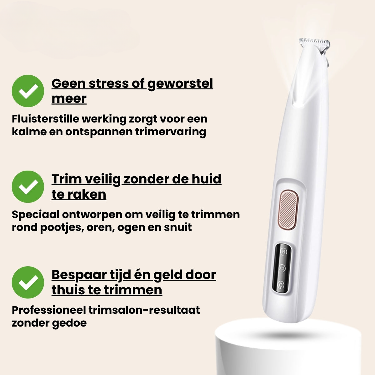 Pootjespret™ Steami Pro + Pawblade Pro Verzorgingsset