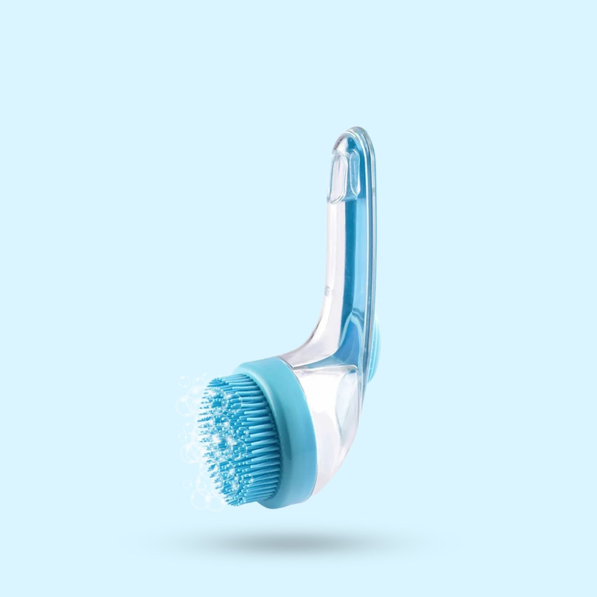 Pootjespret™ SoapyBrush - 2-in-1 Shampoo & Wasborstel voor Huisdieren