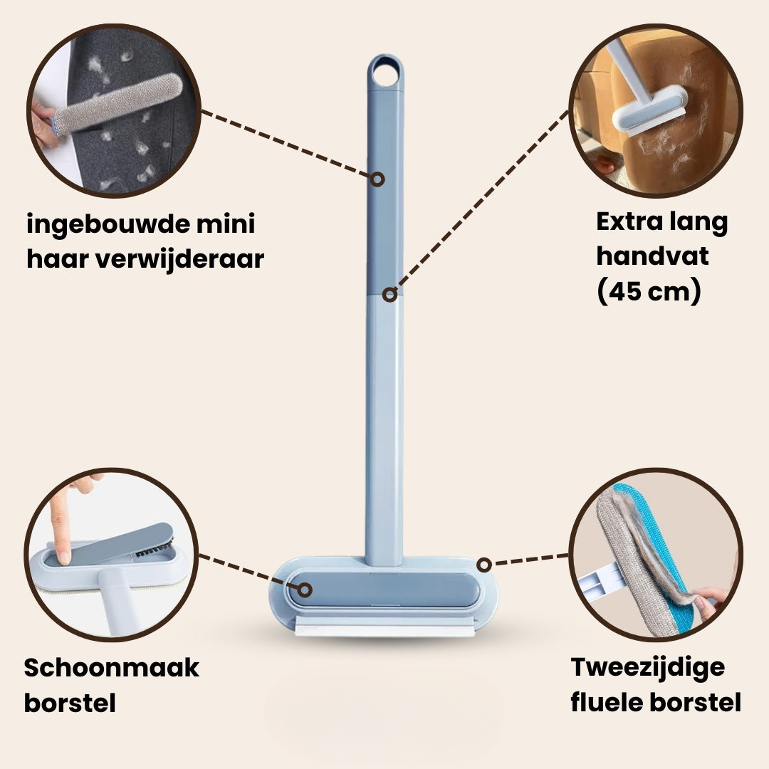 Pootjespret™ MultiSwipe Pro - 3-in-1 Huisdierhaar Verwijderaar