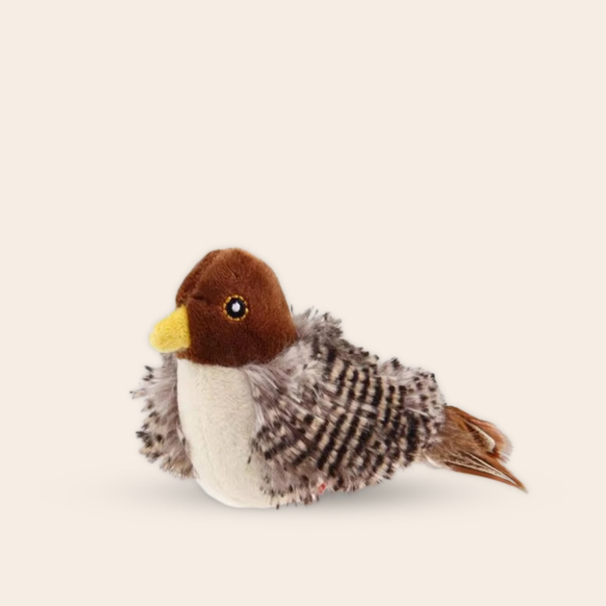 Pootjespret™ Realistische Simulatie Vogel voor Katten - Kleine Mus (Tjilpt)
