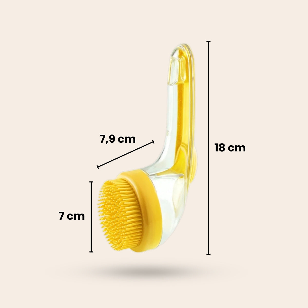 Pootjespret™ SoapyBrush - 2-in-1 Shampoo & Wasborstel voor Huisdieren