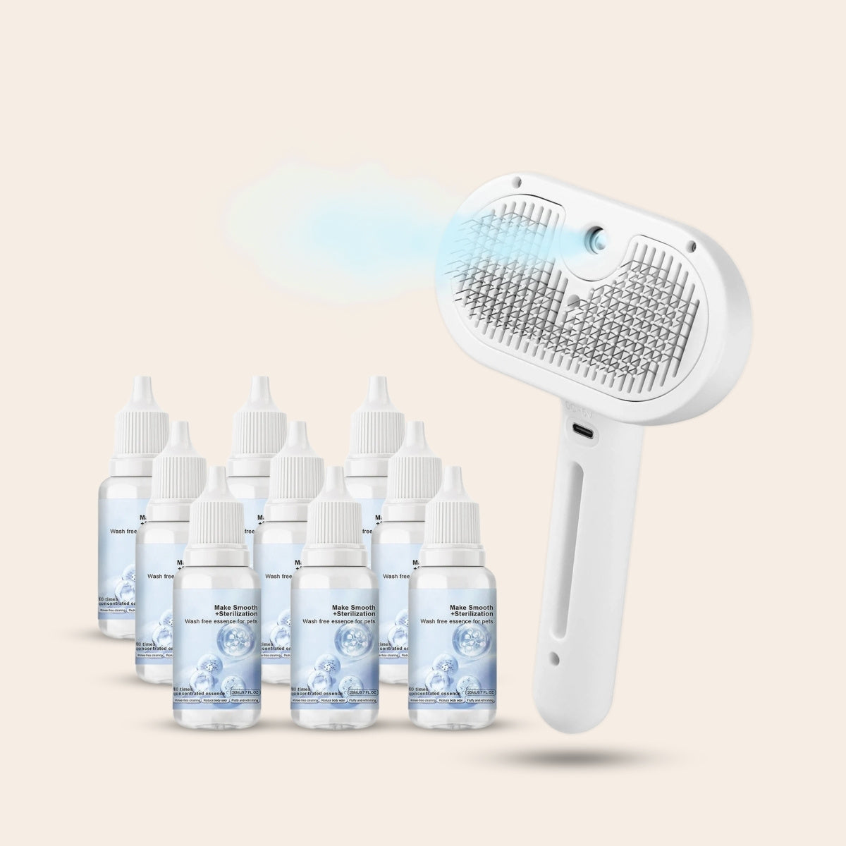 Pootjespret® Steami Pro Frisse Vacht Starter Set