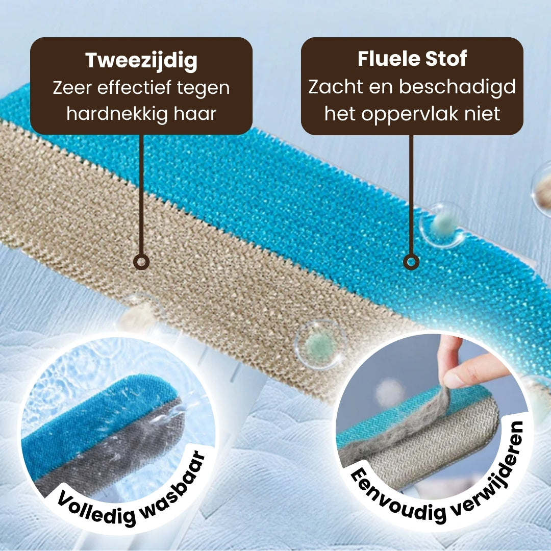Pootjespret™ MultiSwipe Pro - 3-in-1 Huisdierhaar Verwijderaar