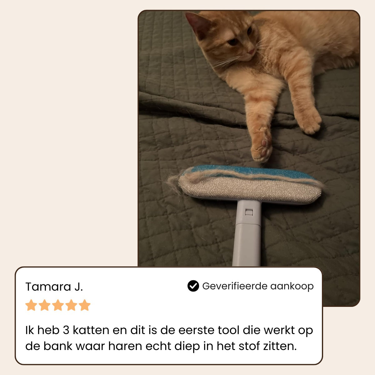 Pootjespret™ MultiSwipe Pro - 3-in-1 Huisdierhaar Verwijderaar