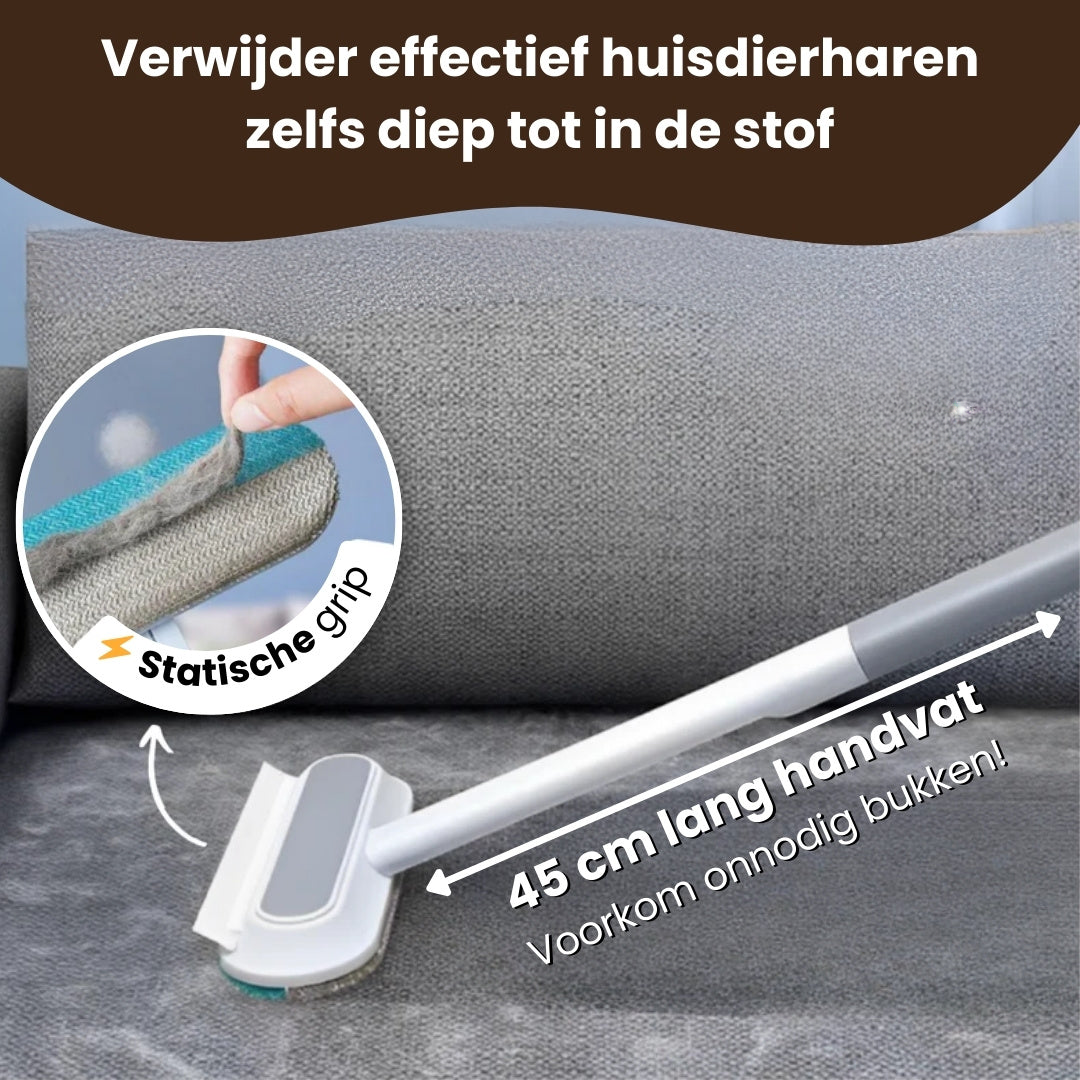 Pootjespret™ MultiSwipe Pro - 3-in-1 Huisdierhaar Verwijderaar