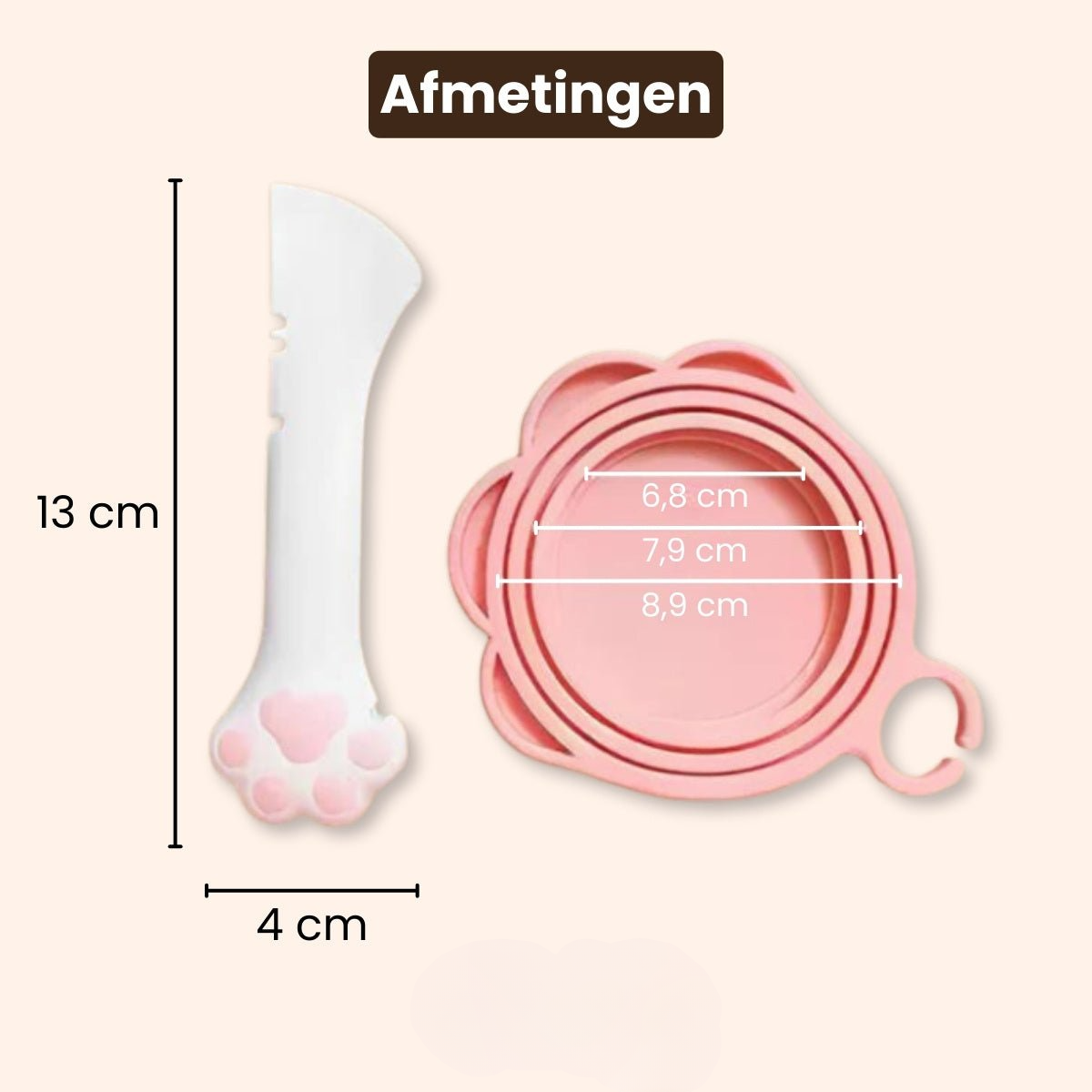 Pootjespret™ Blikvoer Helper Set