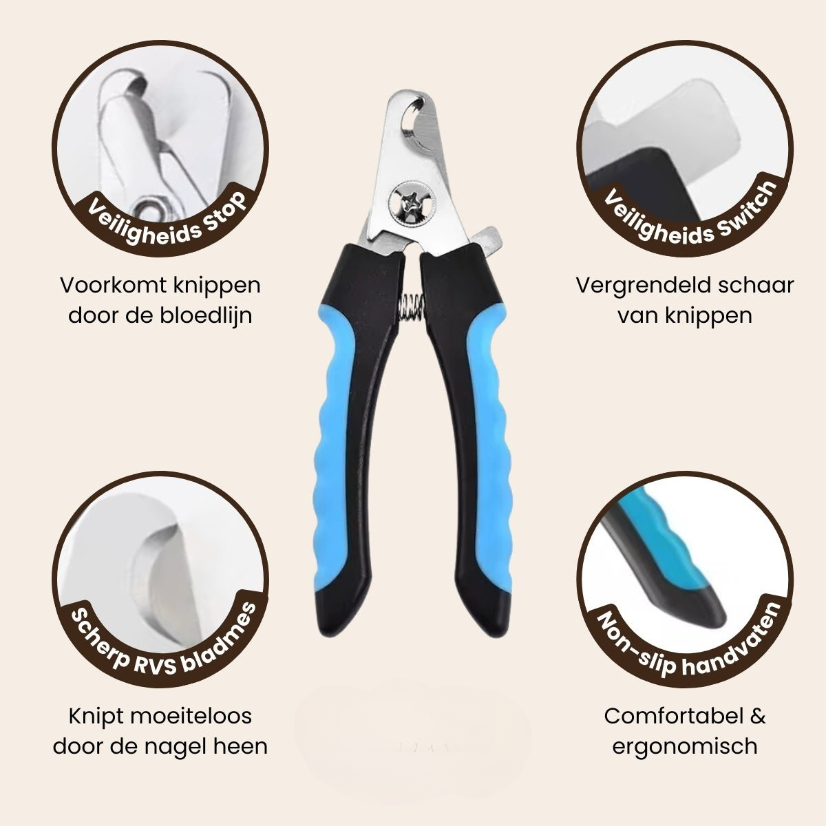 Pootjespret™ Professionele Poot Verzorging Set - Voor Honden & Katten