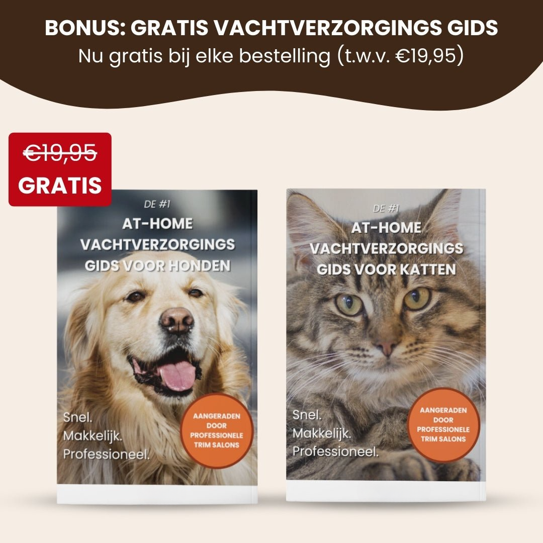 Pootjespret™ Steami Original - Vachtverzorgings Borstel voor Huisdieren