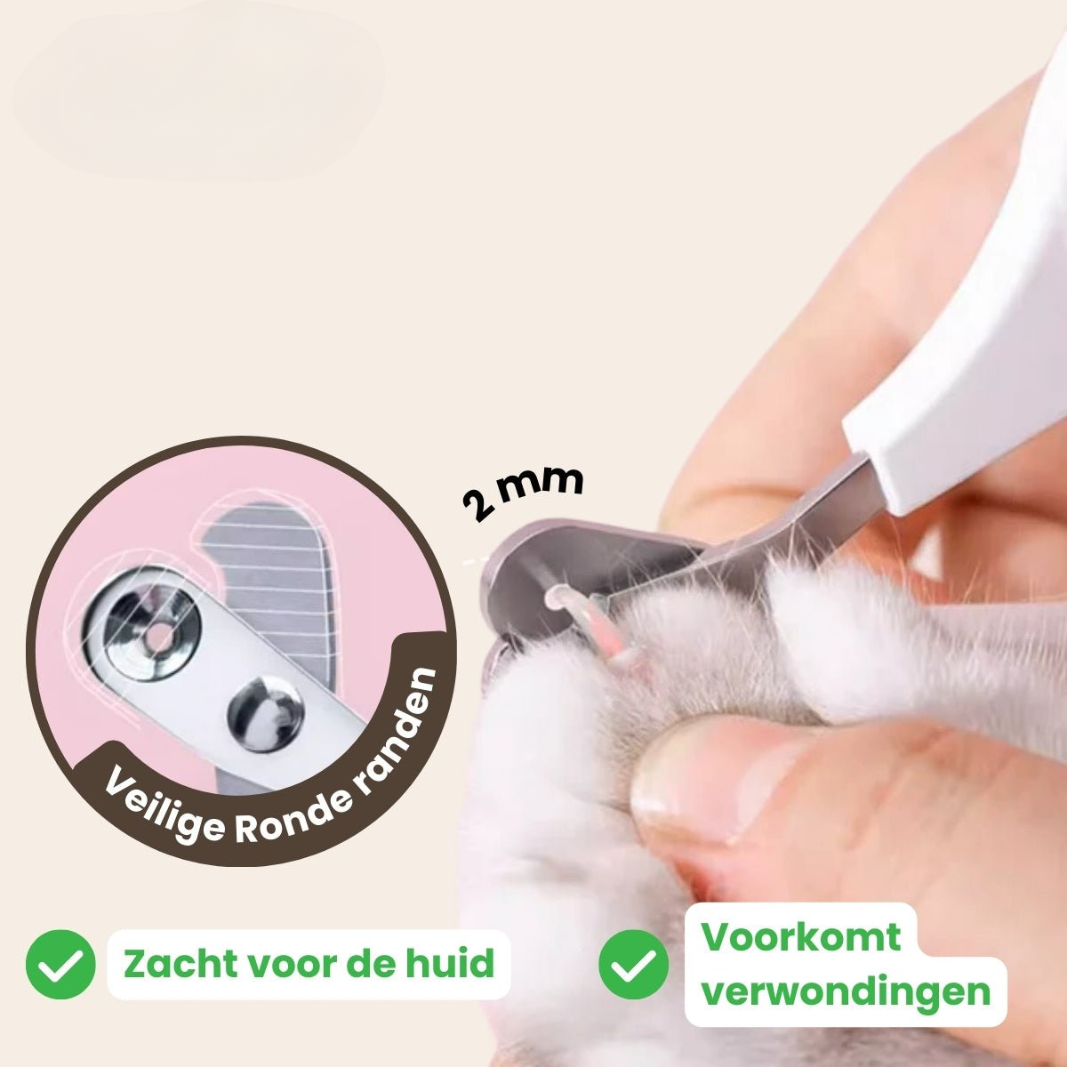 Veilige Nagelschaar