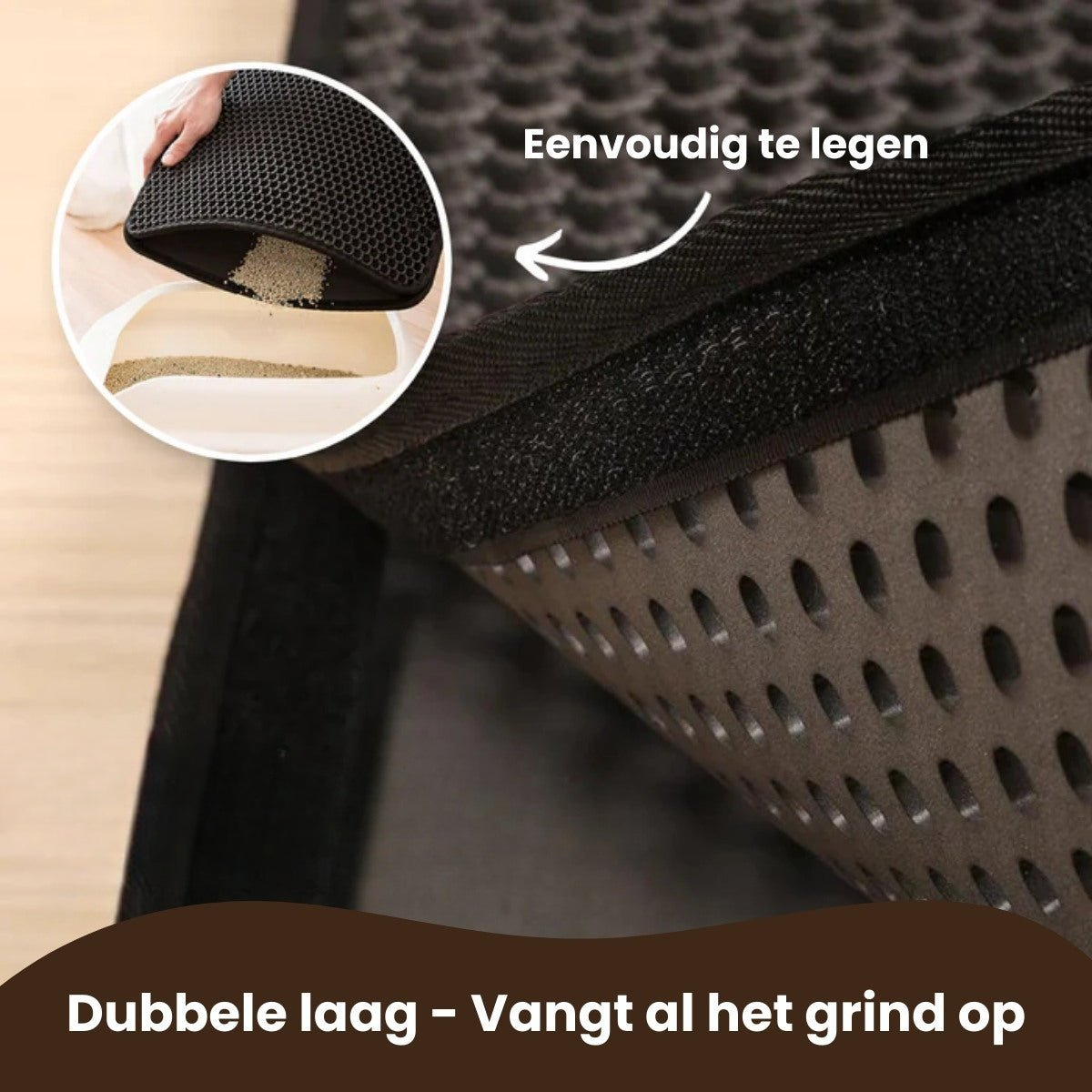 XL Kattenbak Mat