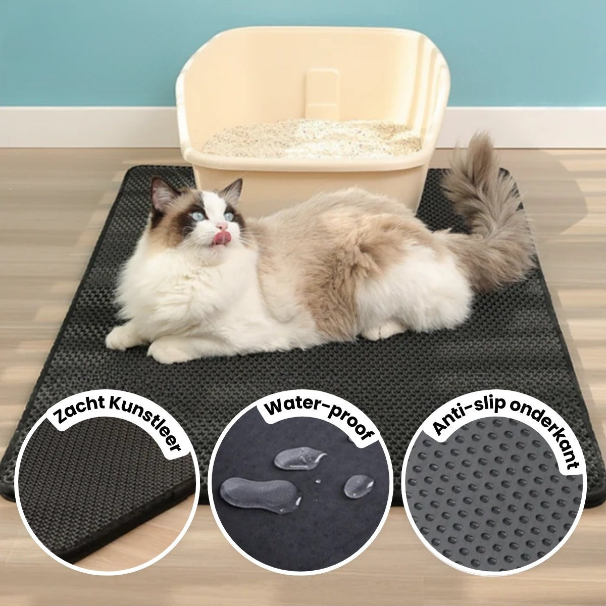 XL Kattenbak Mat