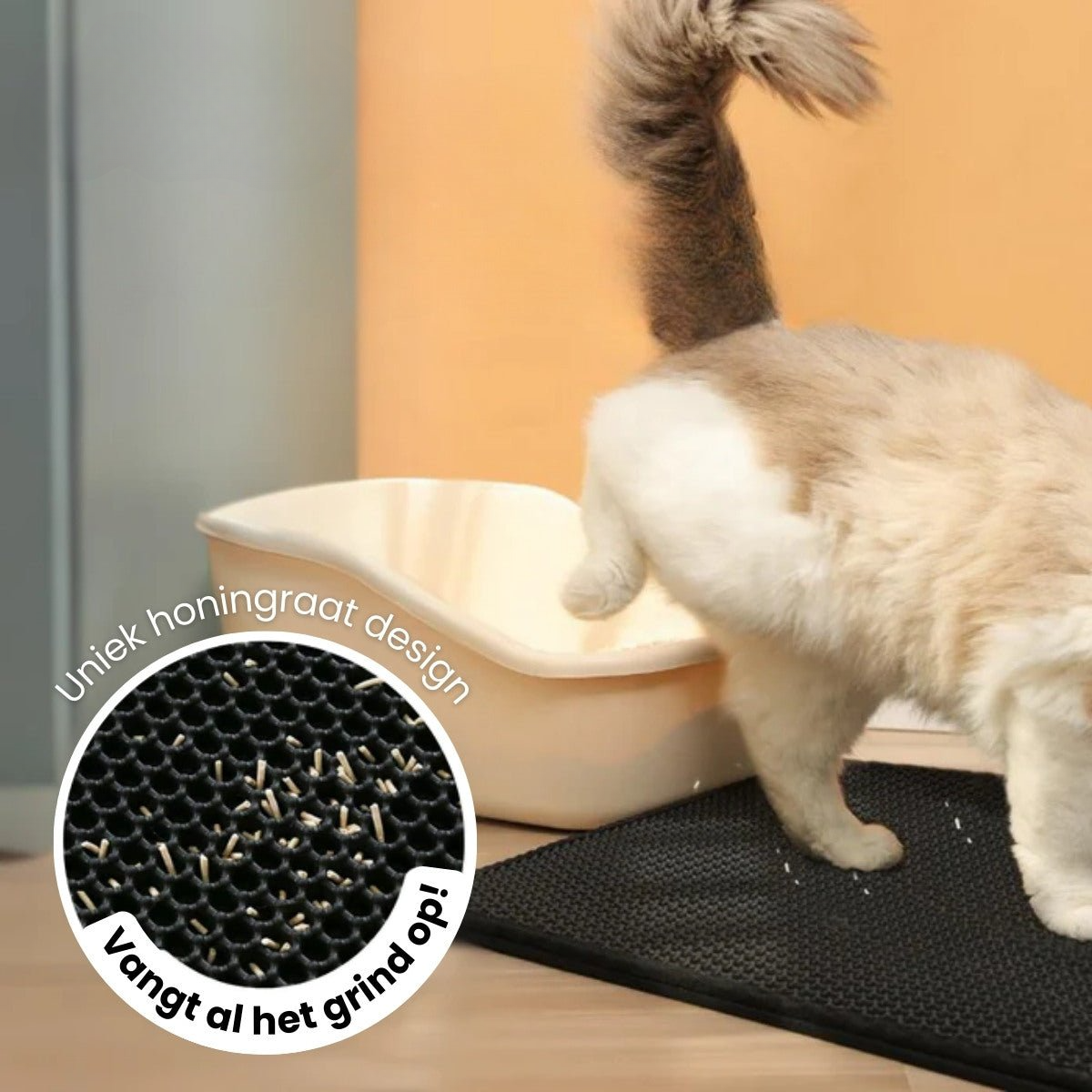 XL Kattenbak Mat