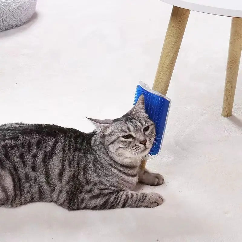 Pootjespret™ GroomEase - Katten Zelfmassage Hoekborstel