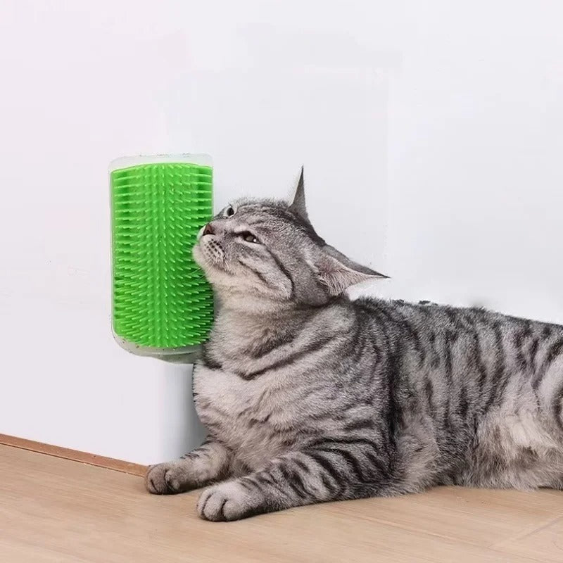 Pootjespret™ GroomEase - Katten Zelfmassage Hoekborstel