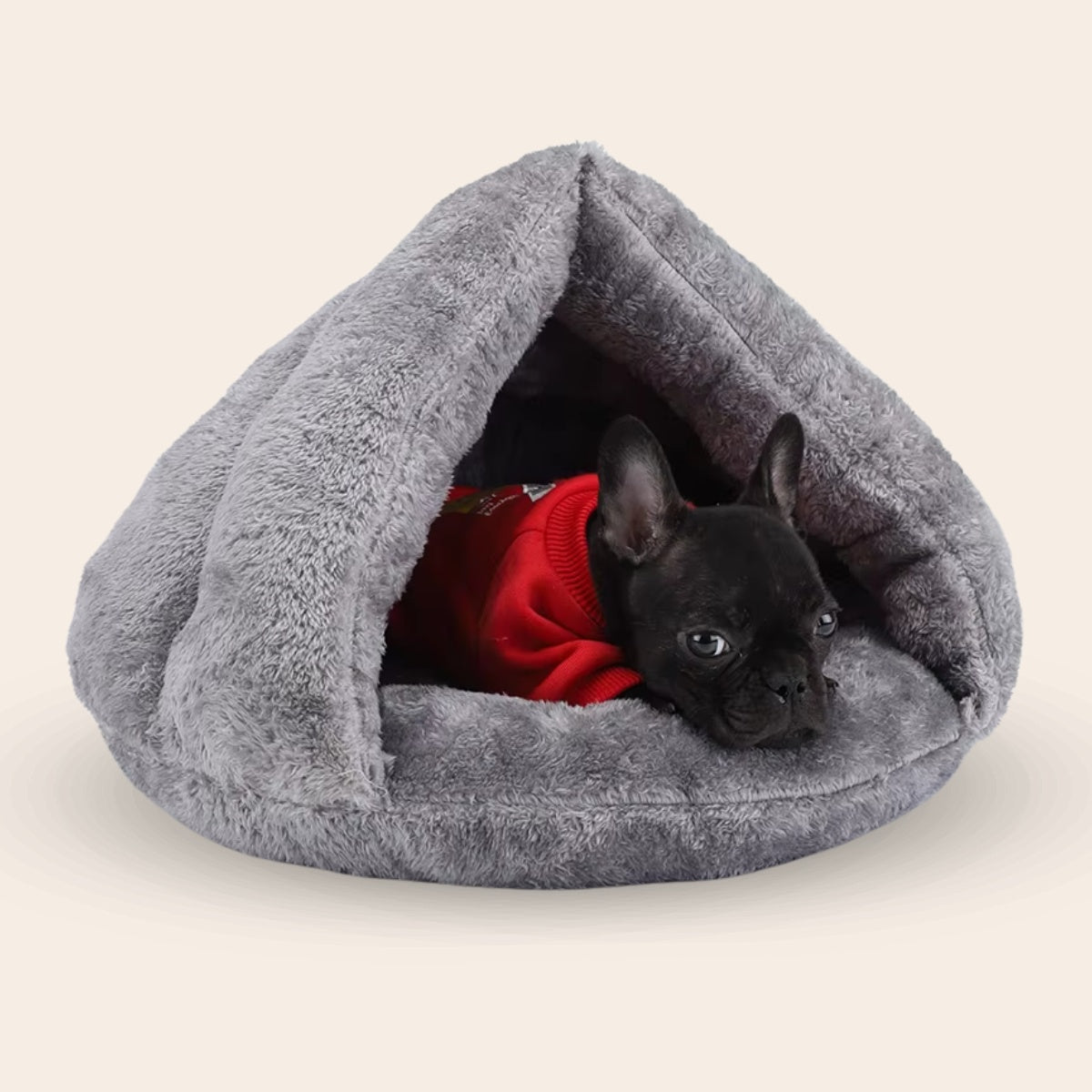 Pootjespret™ Kalmerend Zacht Grot Bed - Voor Katten & Kleine Honden
